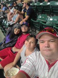 Nicholas attended Milwaukee Brewers - MLB vs Philadelphia Phillies on Sep 18th 2024 via VetTix 