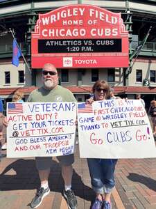 Chicago Cubs - MLB vs Oakland Athletics