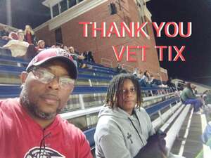 McKinley A. Miller attended Liberty Flames - NCAA Football vs Jacksonville State Gamecocks on Oct 30th 2024 via VetTix 