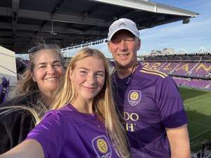 Heath attended Orlando City SC - MLS vs Atlanta United on Oct 19th 2024 via VetTix 