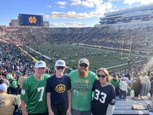 Notre Dame Fighting Irish - NCAA Football vs Northern Illinois Huskies