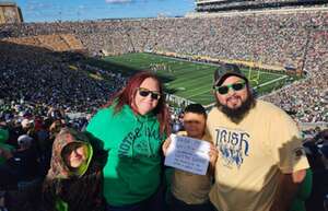 Notre Dame Fighting Irish - NCAA Football vs Northern Illinois Huskies