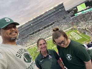 Phillip attended Michigan State Spartans - NCAA Football vs Iowa Hawkeyes on Oct 19th 2024 via VetTix 