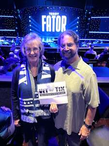 Carol attended Terry Fator on Sep 17th 2024 via VetTix 