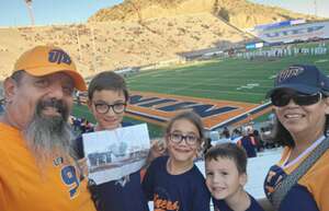 Texas-El Paso Miners - NCAA Football vs Southern Utah Thunderbirds