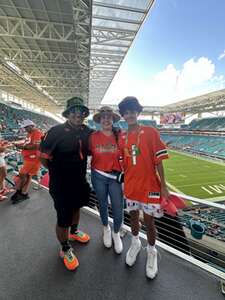 Miami Hurricanes - NCAA Football vs Florida A&M Rattlers