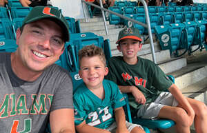 Miami Hurricanes - NCAA Football vs Florida A&M Rattlers