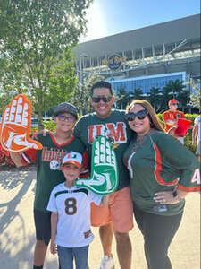 Miami Hurricanes - NCAA Football vs Florida A&M Rattlers