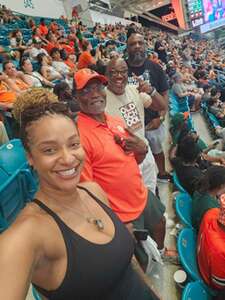 Miami Hurricanes - NCAA Football vs Florida A&M Rattlers