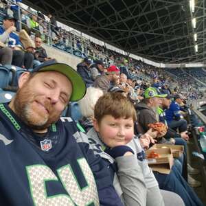 cory attended Seattle Seahawks - NFL vs Buffalo Bills on Oct 27th 2024 via VetTix 