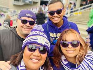 Jason attended Washington Huskies - NCAA Football vs Washington State Cougars on Sep 14th 2024 via VetTix 