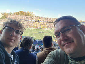 Curtis attended Toledo Rockets - NCAA Football vs Bowling Green Falcons on Oct 26th 2024 via VetTix 