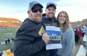 Richard attended Toledo Rockets - NCAA Football vs Bowling Green Falcons on Oct 26th 2024 via VetTix 