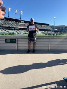 Marshall attended Tulane Green Wave - NCAA Football vs Rice Owls on Oct 19th 2024 via VetTix 