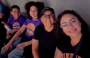 Lizzette attended Phoenix Mercury - WNBA vs Connecticut Sun on Sep 13th 2024 via VetTix 