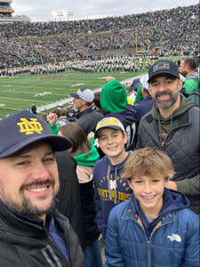 Notre Dame Fighting Irish - NCAA Football vs Virginia Cavaliers