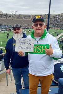 Notre Dame Fighting Irish - NCAA Football vs Virginia Cavaliers