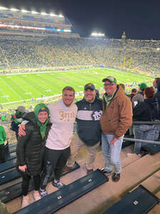 Notre Dame Fighting Irish - NCAA Football vs Virginia Cavaliers