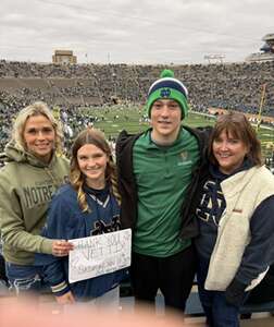 Notre Dame Fighting Irish - NCAA Football vs Virginia Cavaliers