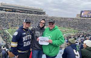 Notre Dame Fighting Irish - NCAA Football vs Virginia Cavaliers