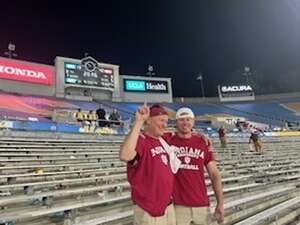 Daniel attended UCLA Bruins - NCAA Football vs Indiana Hoosiers on Sep 14th 2024 via VetTix 