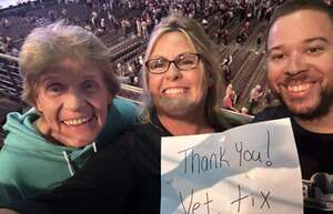 Jennifer attended Tucker Carlson Live Tour on Sep 6th 2024 via VetTix 