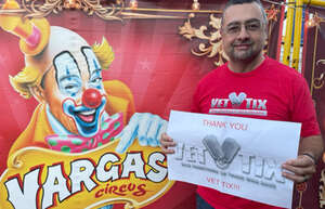 Jerome attended Circus Vargas on Sep 18th 2024 via VetTix 