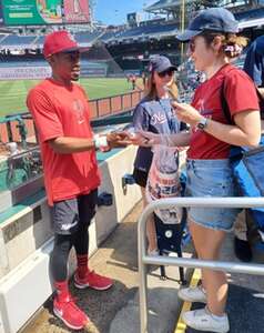 Nationals Fan attended Washington Nationals - MLB vs Miami Marlins on Sep 12th 2024 via VetTix 