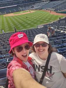 Nationals Fan attended Washington Nationals - MLB vs Miami Marlins on Sep 13th 2024 via VetTix 