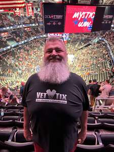 David attended Washington Mystics - WNBA vs Indiana Fever on Sep 19th 2024 via VetTix 