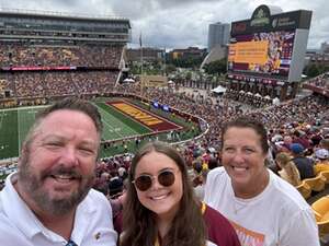 University of Minnesota Golden Gophers - NCAA Football vs Nevada Wolf Pack