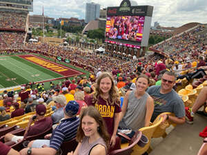 University of Minnesota Golden Gophers - NCAA Football vs Nevada Wolf Pack