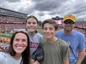 University of Minnesota Golden Gophers - NCAA Football vs Nevada Wolf Pack