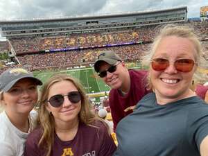 University of Minnesota Golden Gophers - NCAA Football vs Nevada Wolf Pack