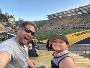 Brian attended California Golden Bears - NCAA Football vs San Diego State Aztecs on Sep 14th 2024 via VetTix 