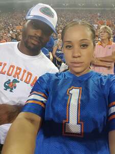 wesley attended Florida Gators - NCAA Football vs Texas A&M Aggies on Sep 14th 2024 via VetTix 