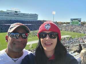 Demetrius attended UConn Huskies - NCAA Football vs Wake Forest Demon Deacons on Oct 19th 2024 via VetTix 