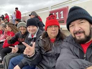 Faustino attended Texas Tech Red Raiders - NCAA Football vs Baylor Bears on Oct 19th 2024 via VetTix 