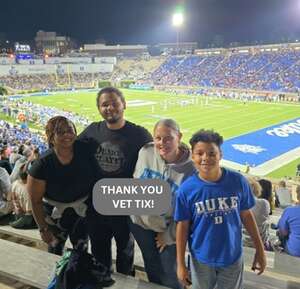 Duke Blue Devils - NCAA Football vs Southern Methodist University Mustangs