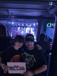 Eric attended Mushroomhead on Oct 19th 2024 via VetTix 