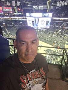 RaiderNation attended San Antonio Spurs - NBA vs Houston Rockets on Oct 28th 2024 via VetTix 