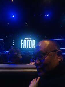 Eduardo Dimzon attended Terry Fator on Oct 30th 2024 via VetTix 