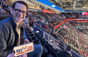 James attended Washington Capitals - NHL vs Vegas Golden Knights on Oct 15th 2024 via VetTix 