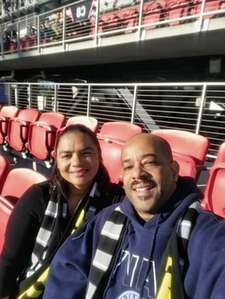 Deloy attended Washington Spirit - NWSL vs Chicago Red Stars on Oct 20th 2024 via VetTix 