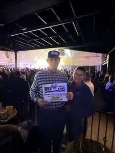 Bob attended Midland - The Get Lucky Tour on Oct 25th 2024 via VetTix 