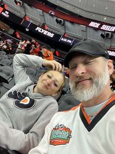 Robert attended Philadelphia Flyers - NHL vs Montreal Canadiens on Oct 27th 2024 via VetTix 