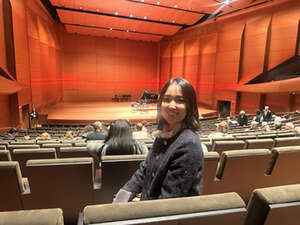 seungwoo attended Beethoven, Corigliano, and Brahms on Oct 25th 2024 via VetTix 