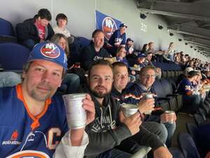 George attended New York Islanders - NHL vs Montreal Canadiens on Oct 19th 2024 via VetTix 