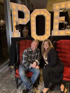 Joe attended Poe - A Rock Musical on Oct 30th 2024 via VetTix 