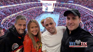 Eddie attended Chicago Blackhawks - NHL vs Buffalo Sabres on Oct 19th 2024 via VetTix 